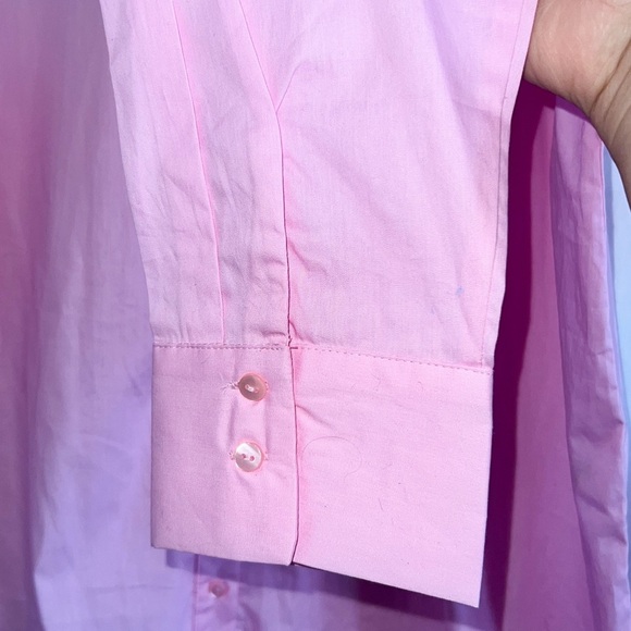 Primark Womens Oversized Button Down Shirt - Pink, Size 8 - Picture 5 of 8
